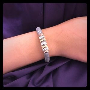 Unique Suede Cord Strap Bracelet